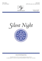 Silent Night SATB choral sheet music cover